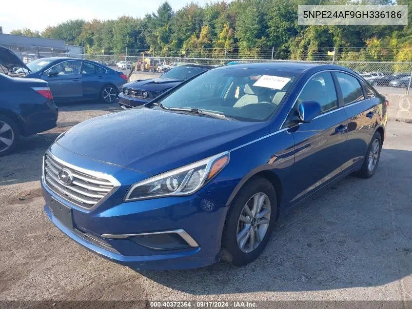 5NPE24AF9GH336186 2016 Hyundai Sonata Se