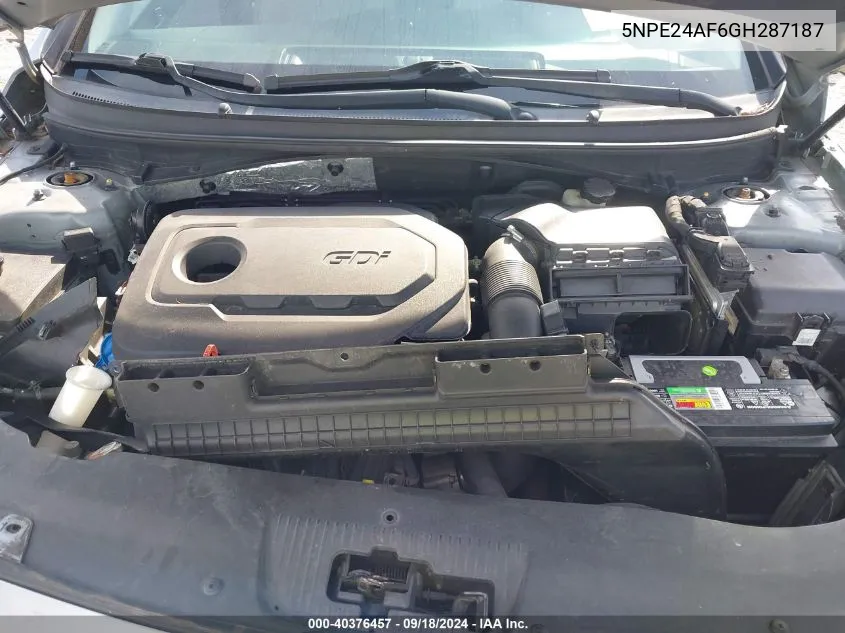 5NPE24AF6GH287187 2016 Hyundai Sonata Se