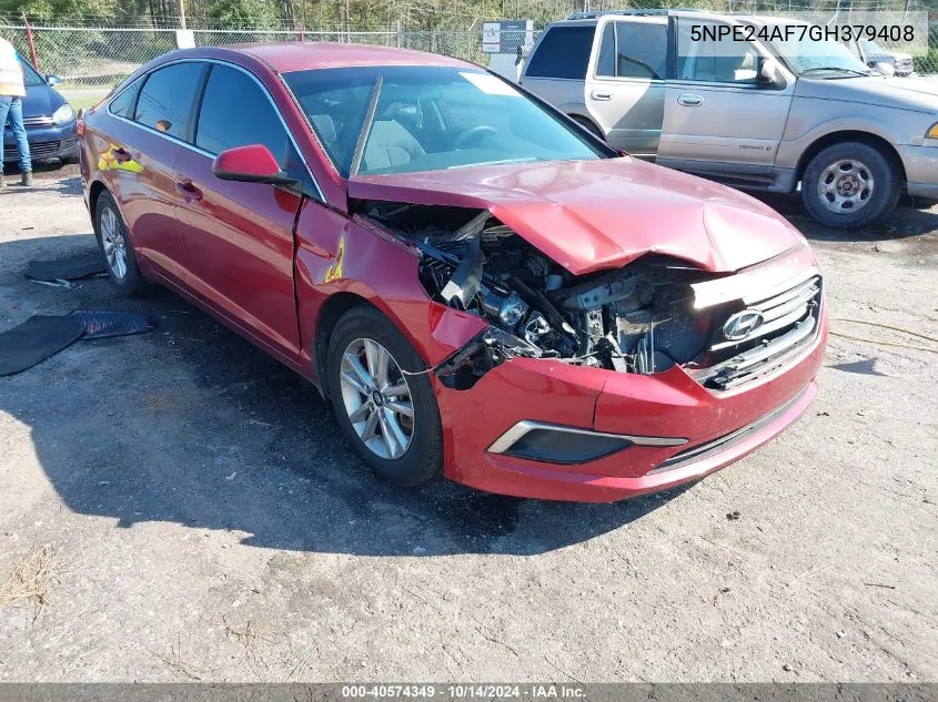 5NPE24AF7GH379408 2016 Hyundai Sonata Se