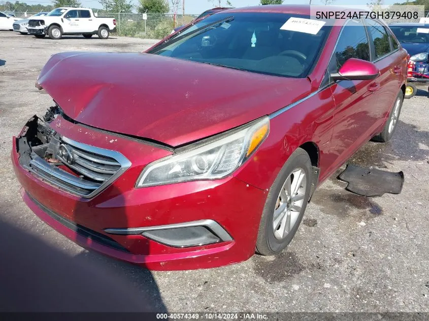 5NPE24AF7GH379408 2016 Hyundai Sonata Se