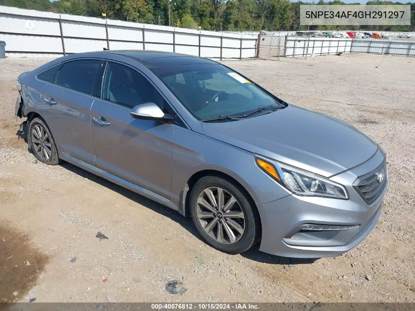 5NPE34AF4GH291297 2016 Hyundai Sonata Limited