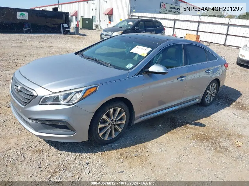 5NPE34AF4GH291297 2016 Hyundai Sonata Limited