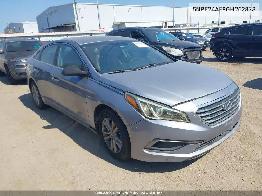 2016 Hyundai Sonata Se VIN: 5NPE24AF8GH262873 Lot: 40594710