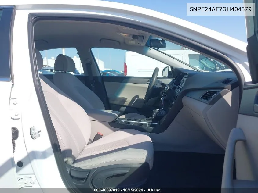 5NPE24AF7GH404579 2016 Hyundai Sonata