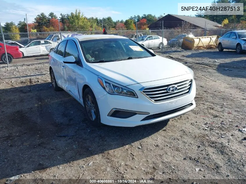 5NPE24AF4GH287513 2016 Hyundai Sonata Se