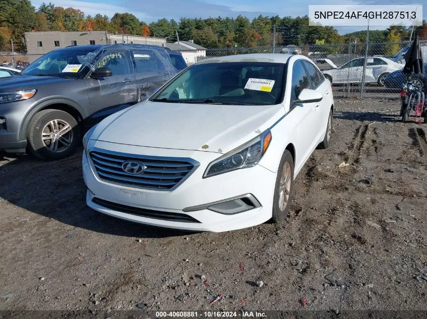 5NPE24AF4GH287513 2016 Hyundai Sonata Se