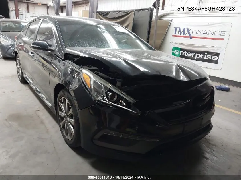 5NPE34AF8GH423123 2016 Hyundai Sonata Limited