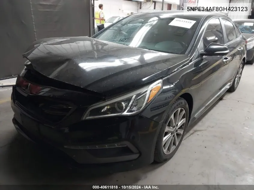 5NPE34AF8GH423123 2016 Hyundai Sonata Limited