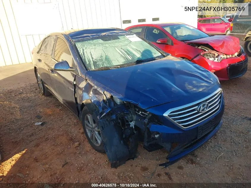 5NPE24AFXGH305769 2016 Hyundai Sonata Se