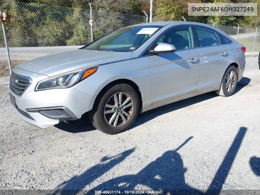 5NPE24AF6GH327249 2016 Hyundai Sonata Se