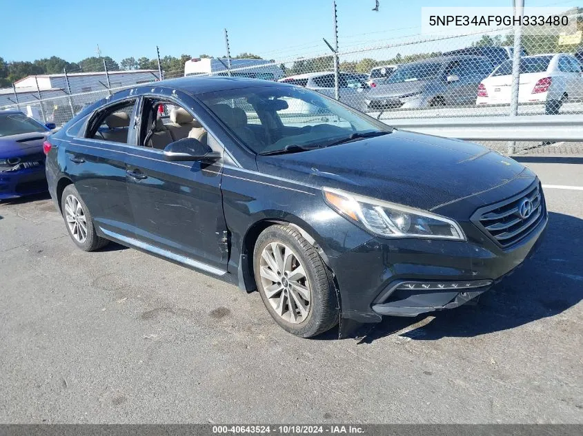 5NPE34AF9GH333480 2016 Hyundai Sonata Sport