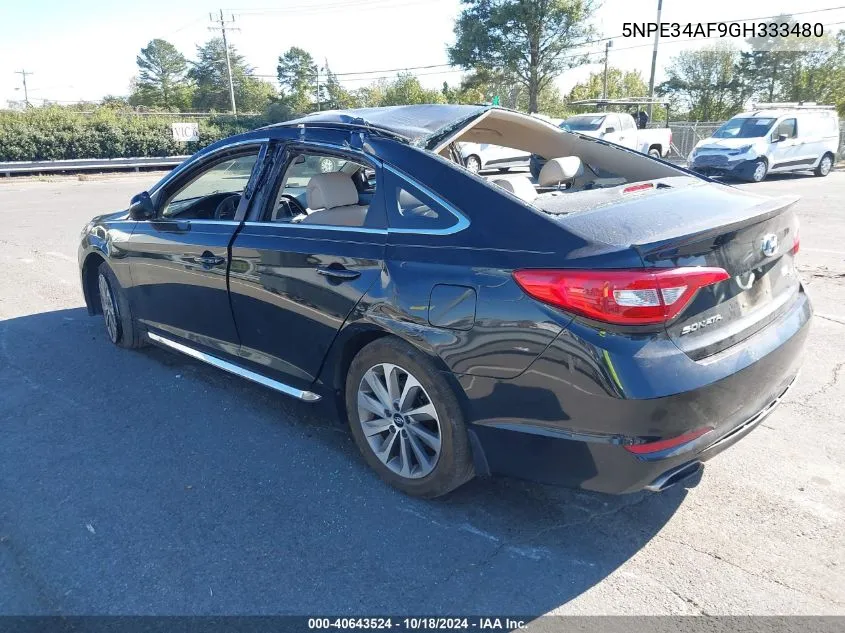 5NPE34AF9GH333480 2016 Hyundai Sonata Sport