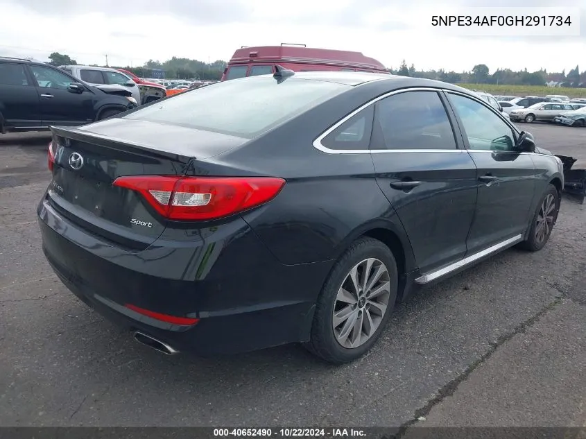 5NPE34AF0GH291734 2016 Hyundai Sonata Sport