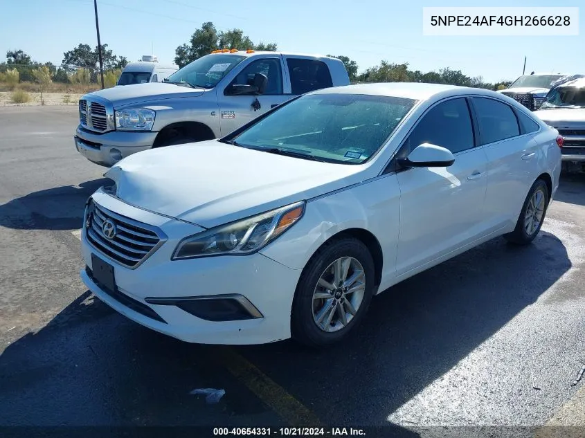 5NPE24AF4GH266628 2016 Hyundai Sonata Se