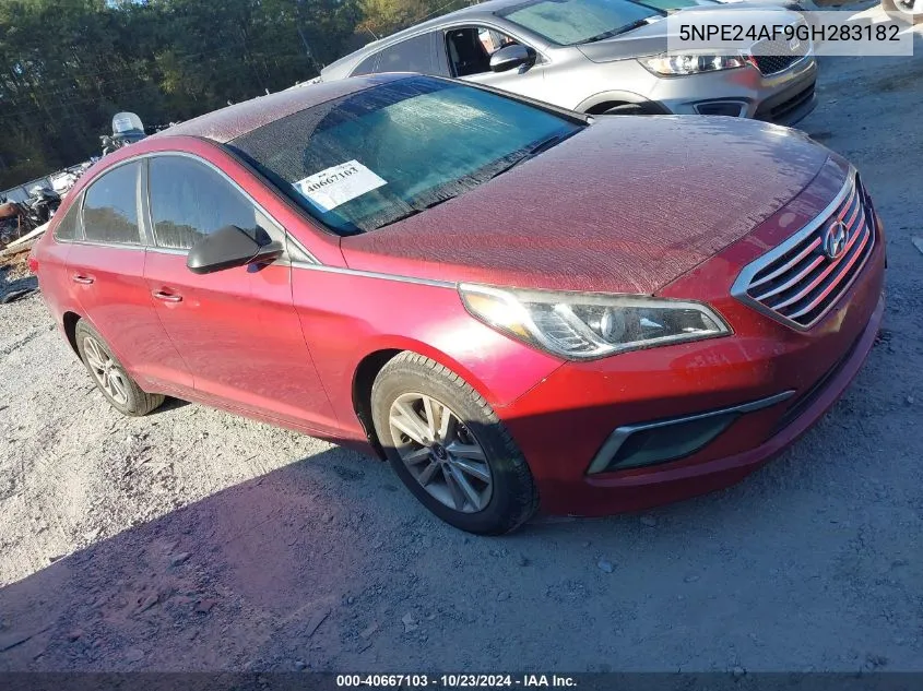 5NPE24AF9GH283182 2016 Hyundai Sonata Se