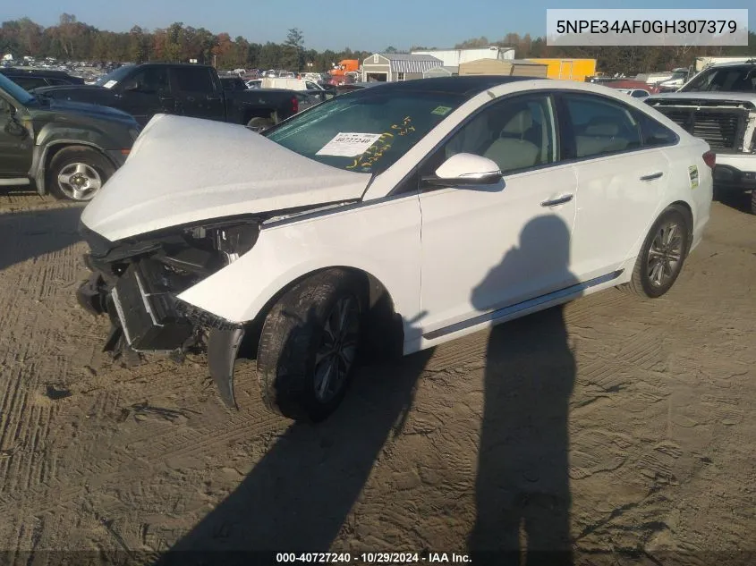 5NPE34AF0GH307379 2016 Hyundai Sonata Limited