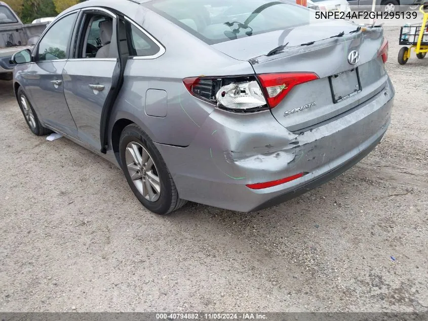 5NPE24AF2GH295139 2016 Hyundai Sonata Se