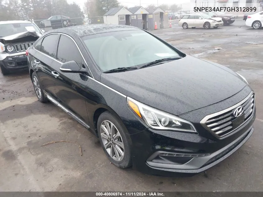 5NPE34AF7GH312899 2016 Hyundai Sonata 2.4L Limited