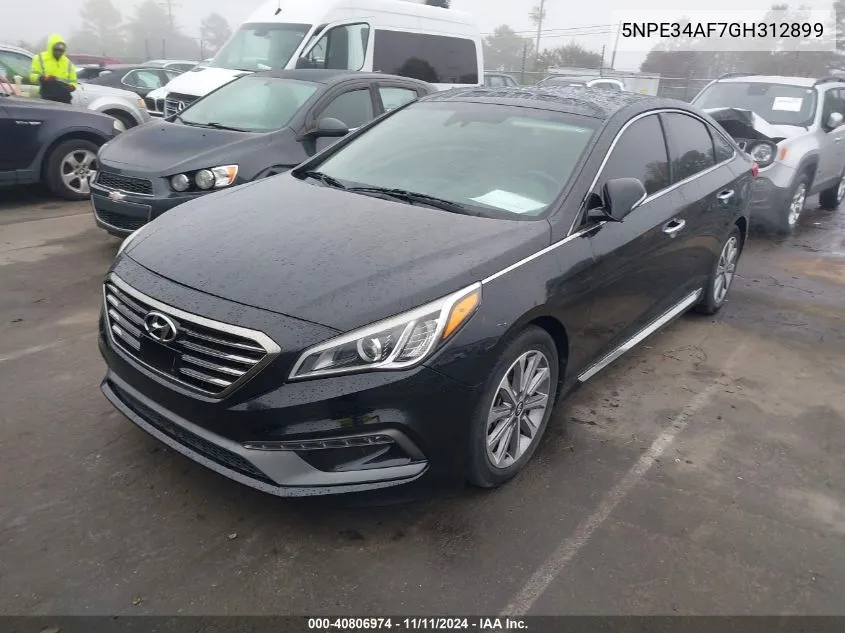 5NPE34AF7GH312899 2016 Hyundai Sonata 2.4L Limited