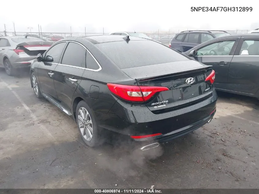 5NPE34AF7GH312899 2016 Hyundai Sonata 2.4L Limited