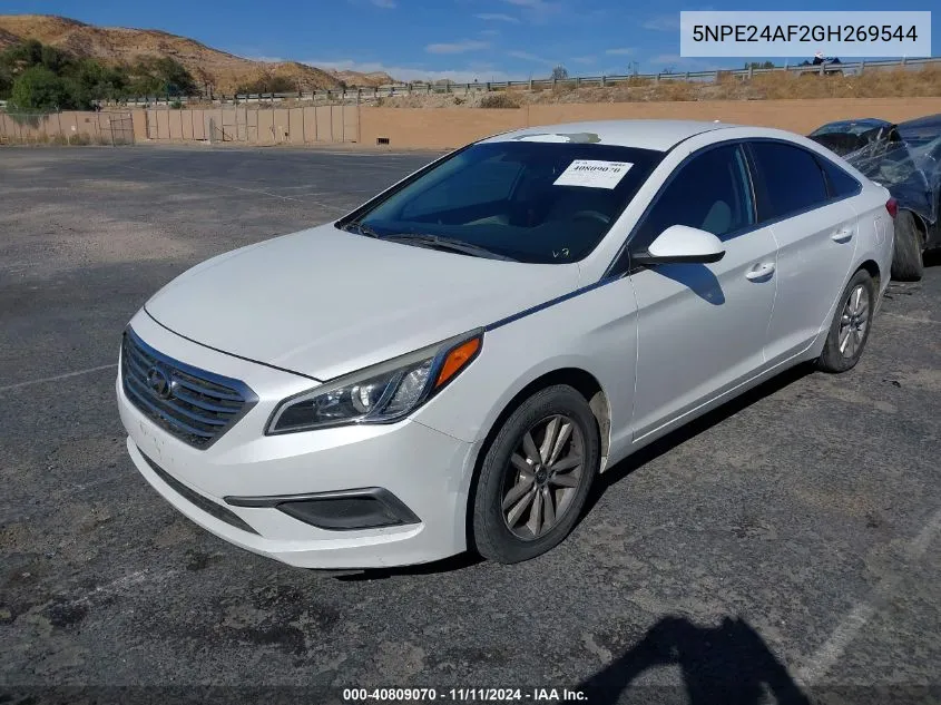 5NPE24AF2GH269544 2016 Hyundai Sonata Se