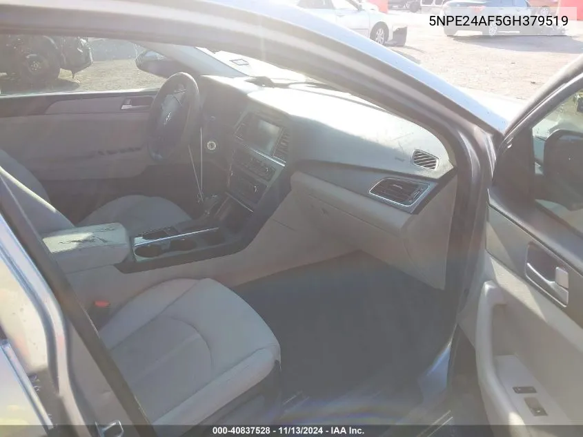 5NPE24AF5GH379519 2016 Hyundai Sonata Se