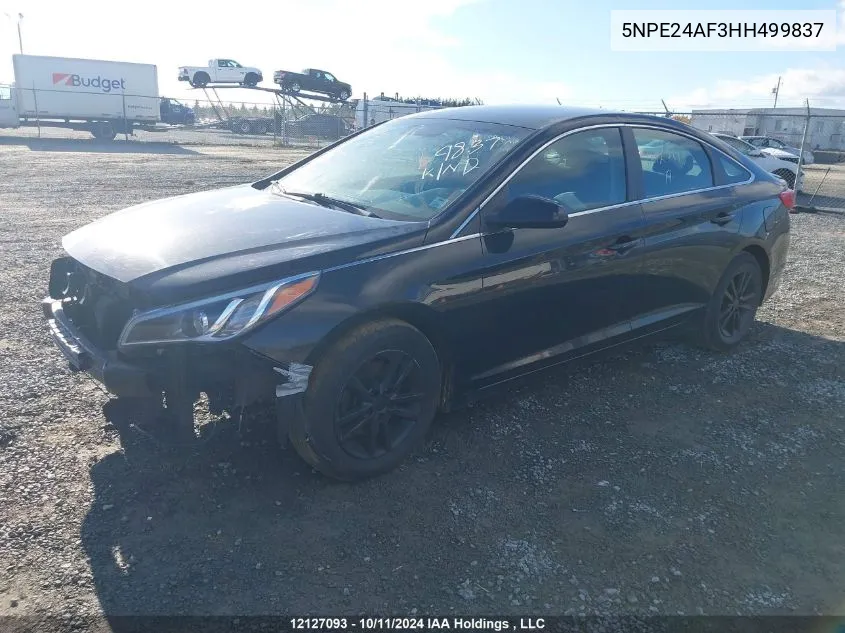 5NPE24AF3HH499837 2017 Hyundai Sonata Gl