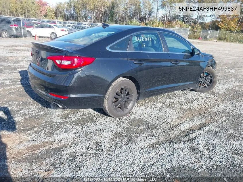 5NPE24AF3HH499837 2017 Hyundai Sonata Gl