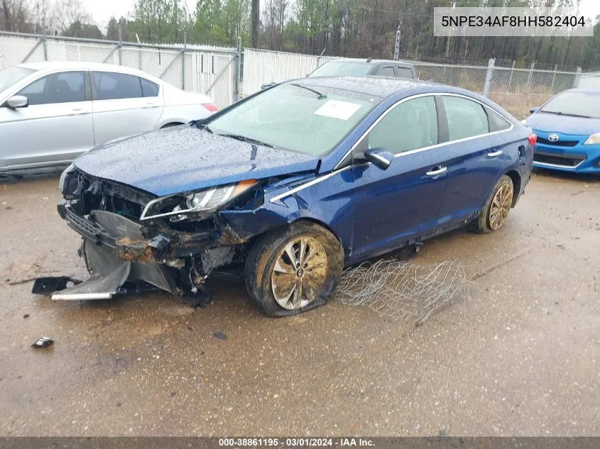 5NPE34AF8HH582404 2017 Hyundai Sonata Sport