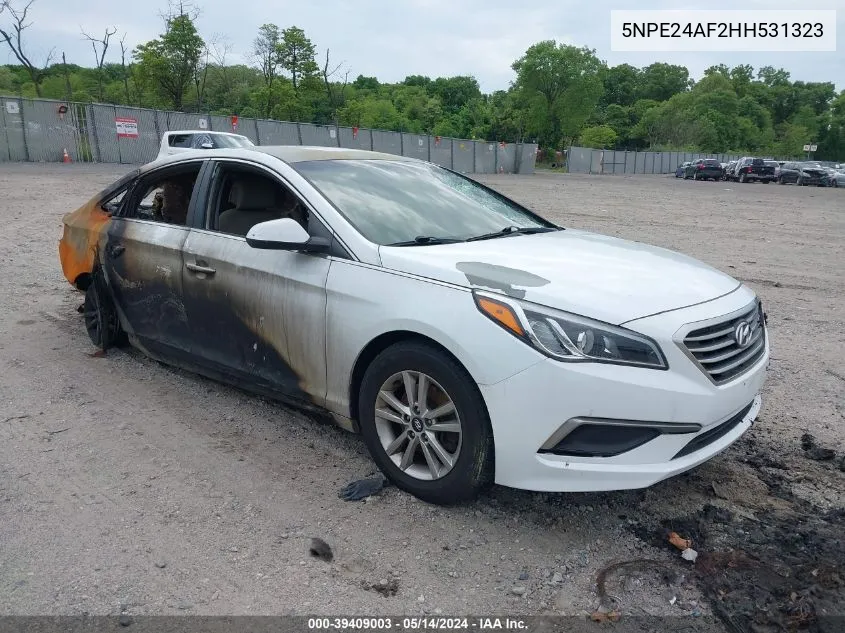 5NPE24AF2HH531323 2017 Hyundai Sonata