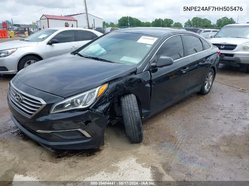 5NPE24AF7HH505476 2017 Hyundai Sonata Se