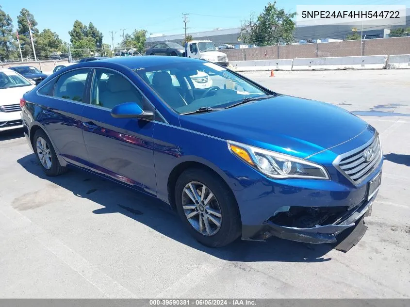 5NPE24AF4HH544722 2017 Hyundai Sonata