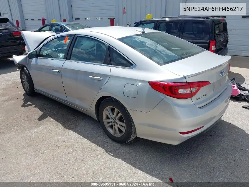 5NPE24AF6HH466217 2017 Hyundai Sonata