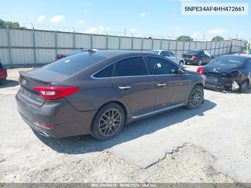 5NPE34AF4HH472661 2017 Hyundai Sonata Sport