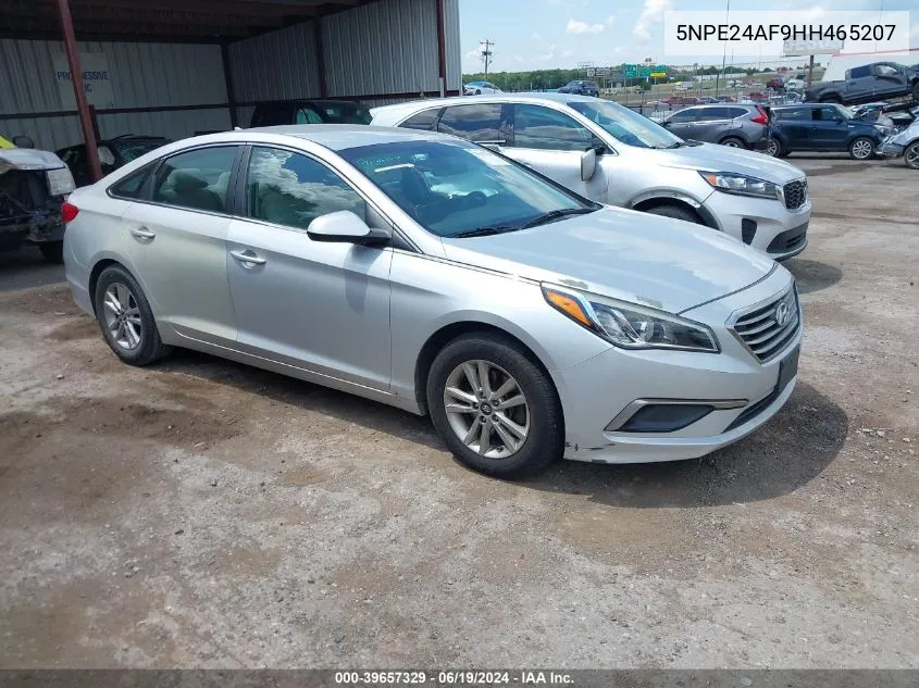 2017 Hyundai Sonata VIN: 5NPE24AF9HH465207 Lot: 39657329