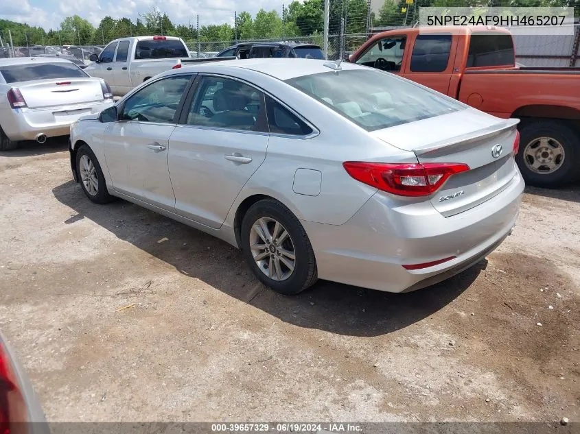 2017 Hyundai Sonata VIN: 5NPE24AF9HH465207 Lot: 39657329