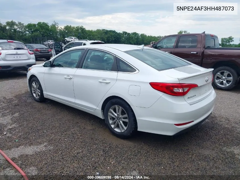 5NPE24AF3HH487073 2017 Hyundai Sonata Se