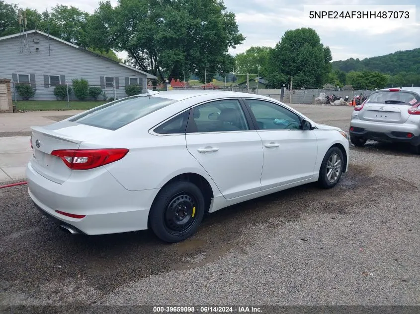 5NPE24AF3HH487073 2017 Hyundai Sonata Se