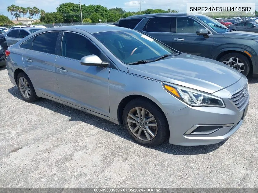 5NPE24AF5HH446587 2017 Hyundai Sonata