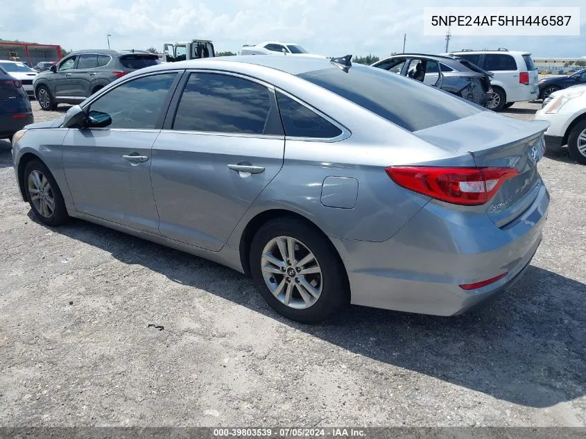 5NPE24AF5HH446587 2017 Hyundai Sonata