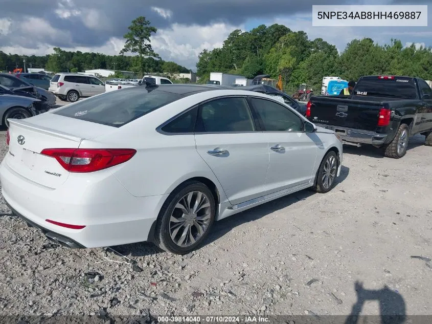 5NPE34AB8HH469887 2017 Hyundai Sonata Sport/Limited