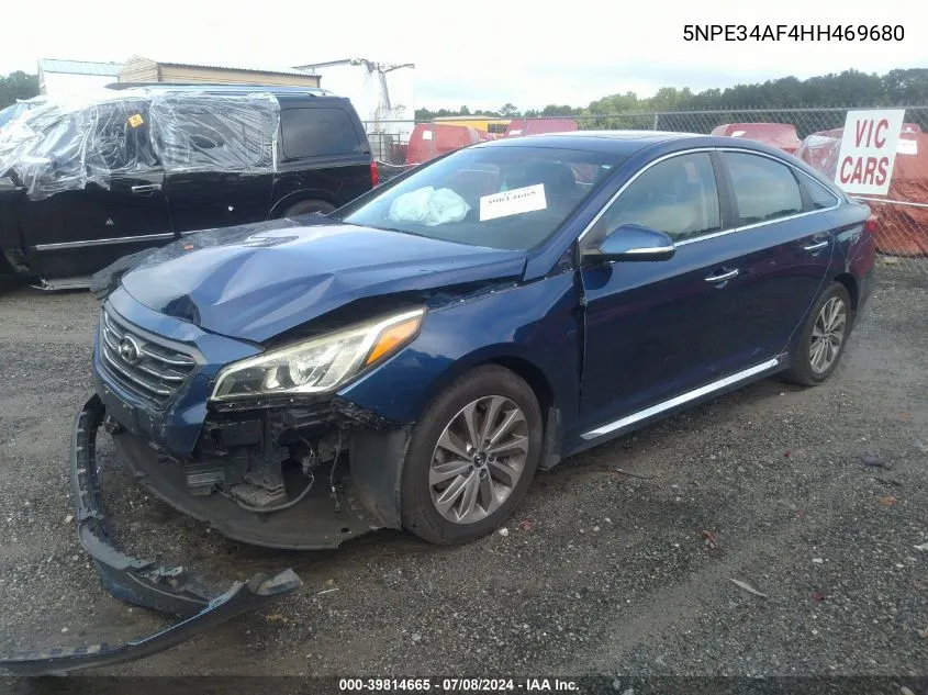 5NPE34AF4HH469680 2017 Hyundai Sonata Sport