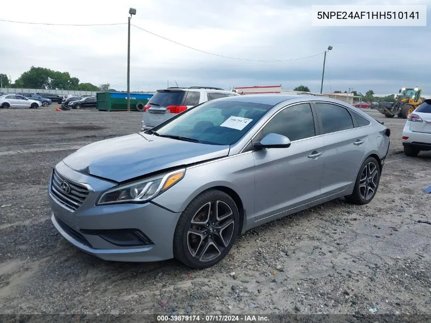 5NPE24AF1HH510141 2017 Hyundai Sonata Se