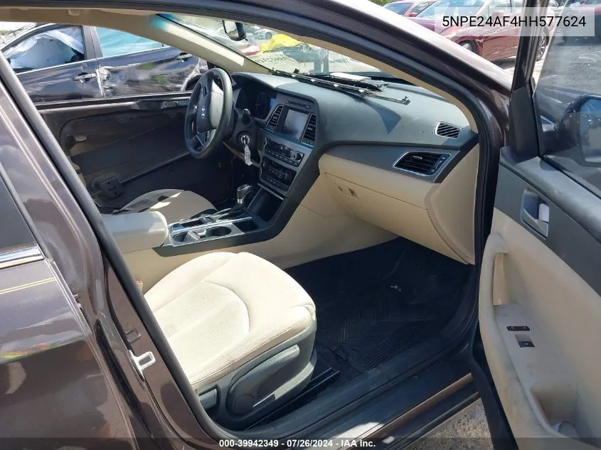 5NPE24AF4HH577624 2017 Hyundai Sonata Se