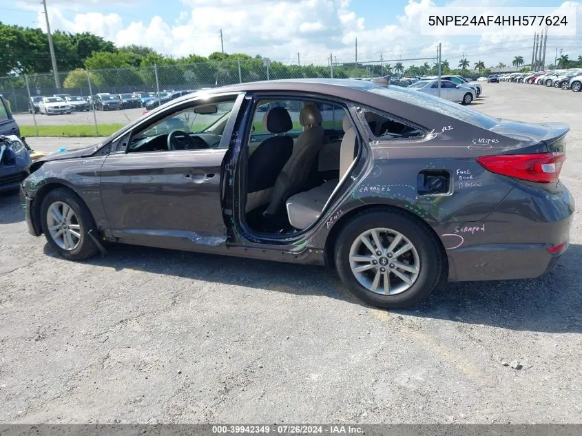 5NPE24AF4HH577624 2017 Hyundai Sonata Se