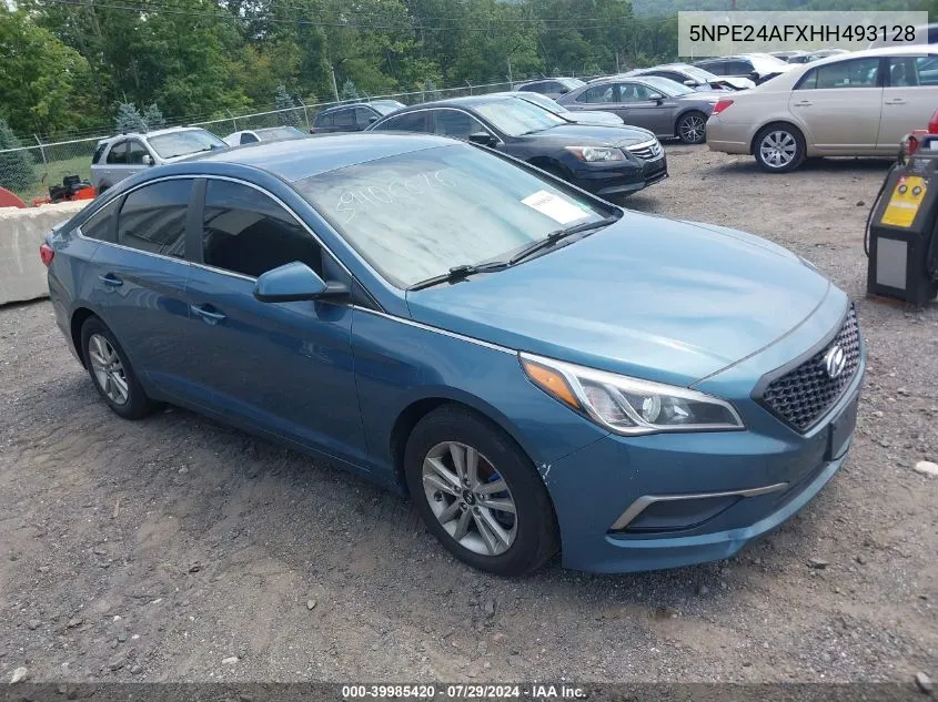 5NPE24AFXHH493128 2017 Hyundai Sonata