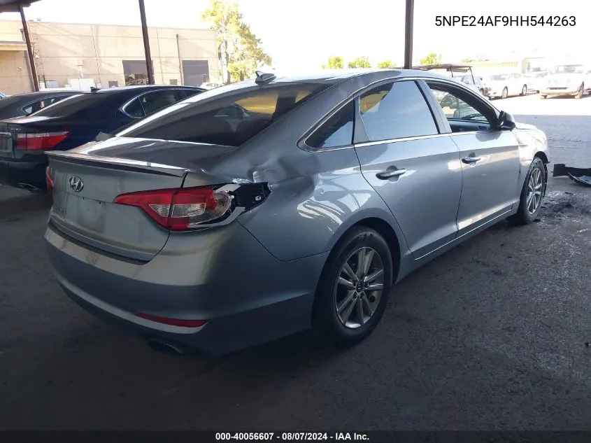 2017 Hyundai Sonata Se VIN: 5NPE24AF9HH544263 Lot: 40056607