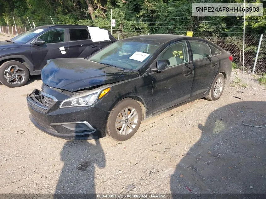 5NPE24AF8HH463903 2017 Hyundai Sonata Se