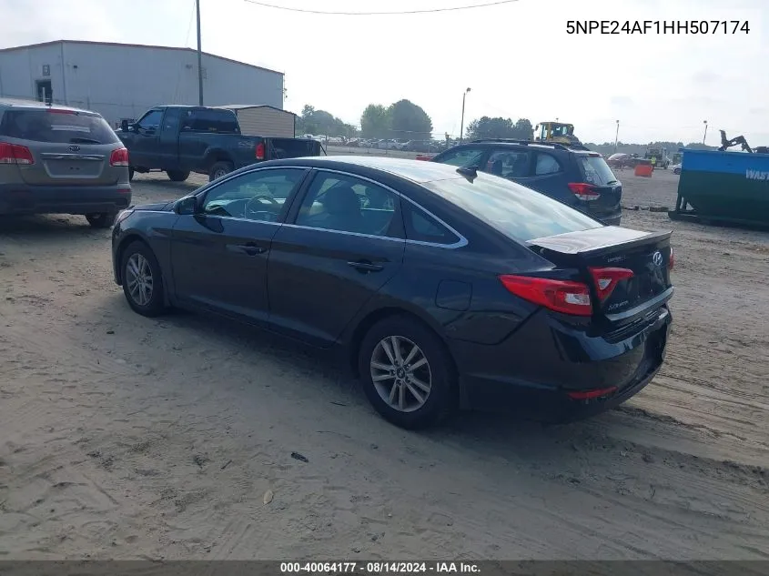 5NPE24AF1HH507174 2017 Hyundai Sonata Se