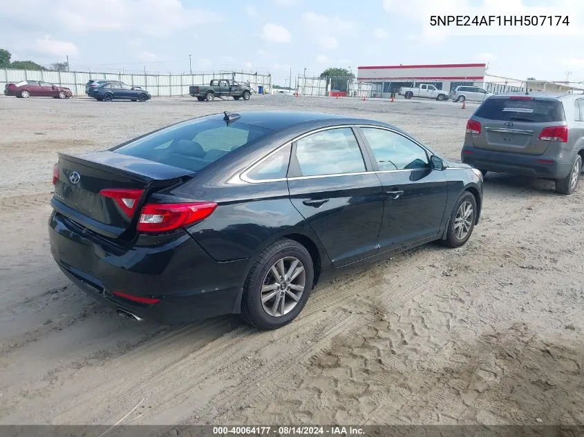 5NPE24AF1HH507174 2017 Hyundai Sonata Se